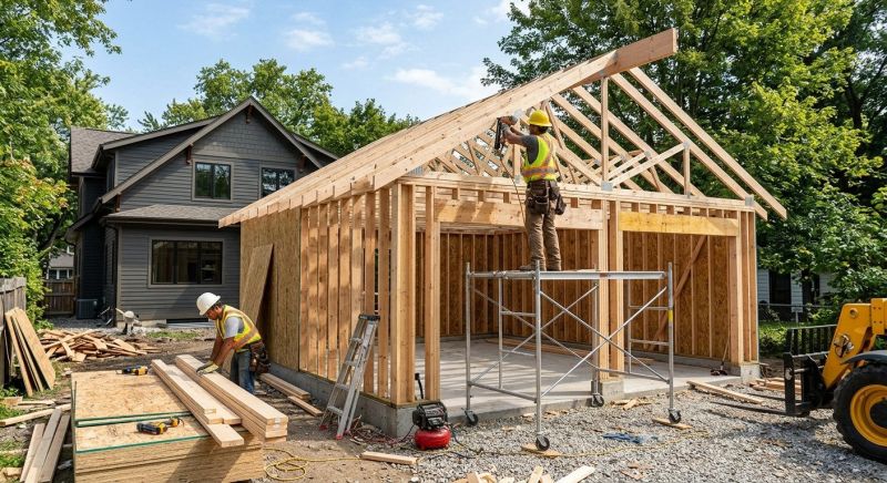 Attached Garage Construction in Bonita Springs, FL
