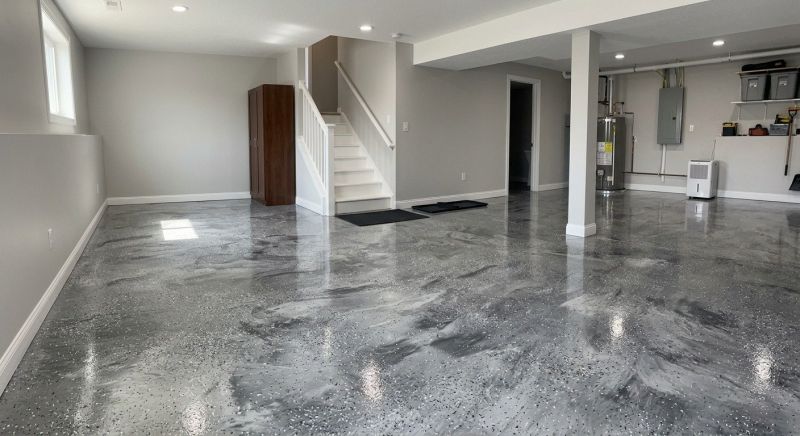 Basement Floor Epoxy Service in Raleigh, NC
