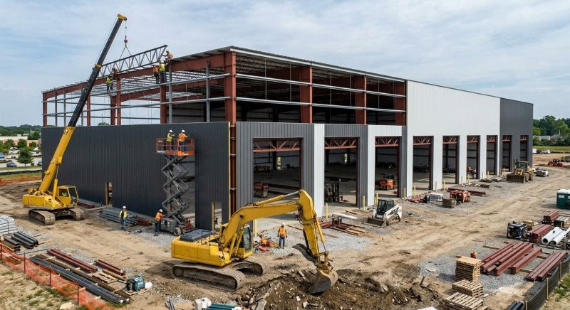Commercial Garage Construction in Cypress, TX