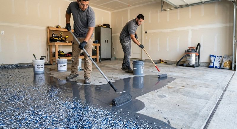 Epoxy Floor Coating Service in Loudoun County, VA