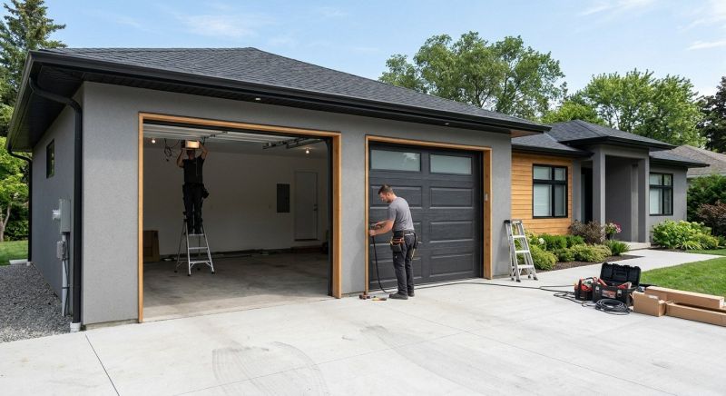 Four Car Garage Installation in Mount Pleasant, SC