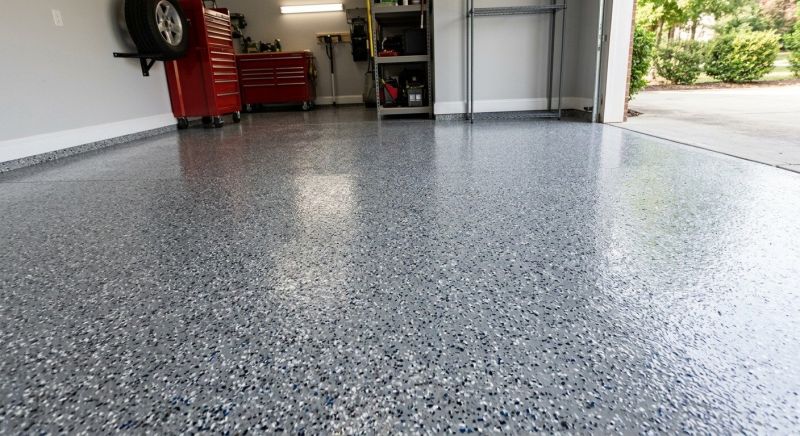 Garage Concrete Coating in Columbia, SC