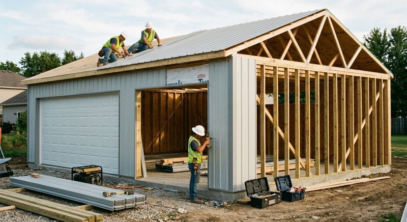 Garage Construction in Charleston, SC
