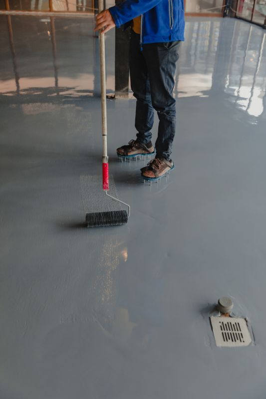 Garage Floor Staining in Loudoun County, VA