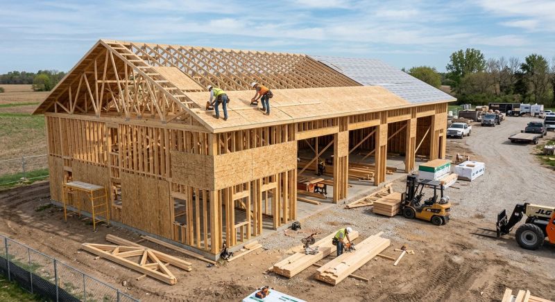 Industrial Garage Construction in Mount Pleasant, SC