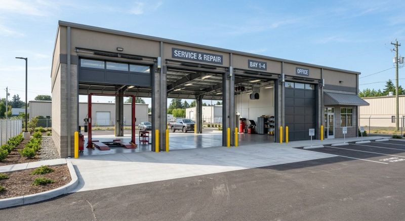 Industrial Garage Construction in South Houston, TX