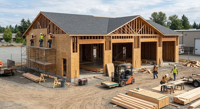 Industrial Garage Construction in Charleston, SC