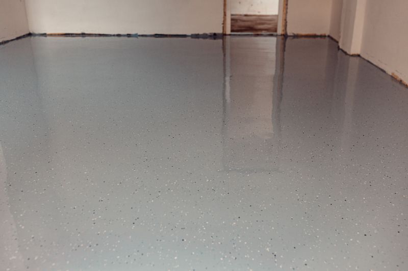Speckled Garage Floor Painting in Columbia, SC
