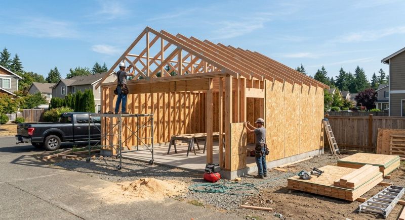 Storage Garage Construction in South Houston, TX