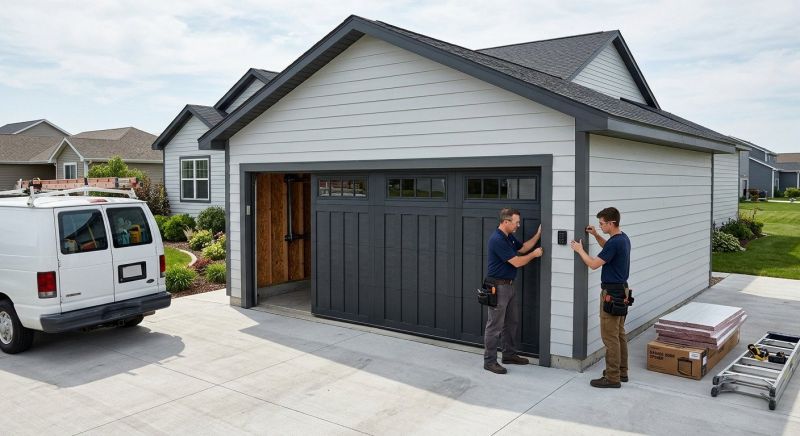 Three Car Garage Installation in Mount Pleasant, SC