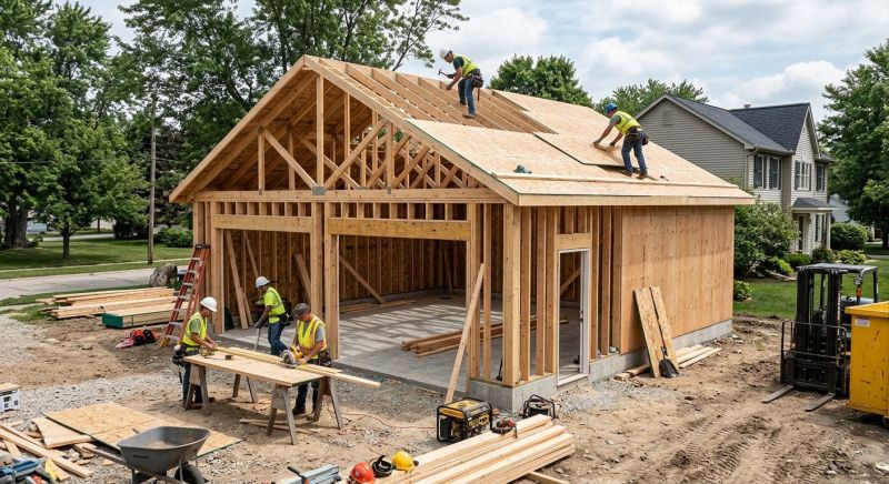 Attached Garage Construction in Mount Pleasant, SC