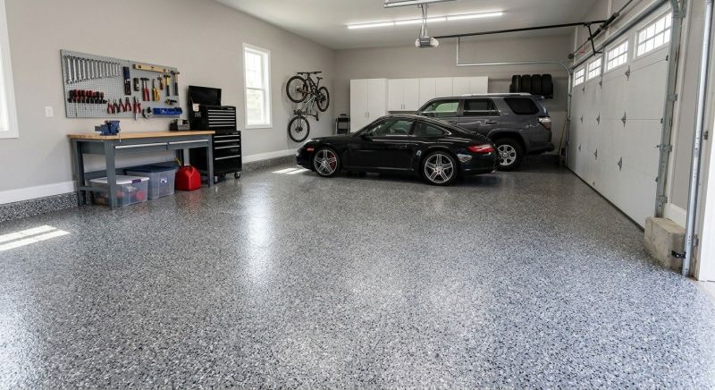 Garage Floor Epoxy Installation in Columbia, SC